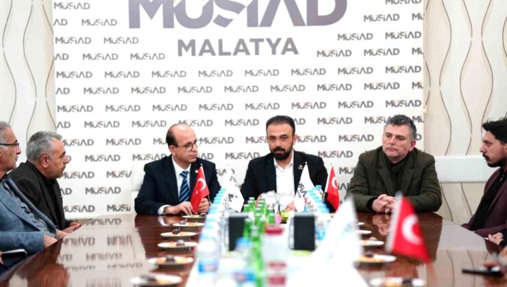 AK Parti Yeşilyurt Belediye Başkan Adayı Prof. Dr. İlhan Geçit, MÜSİAD Malatya Şubesini Ziyaret Etti