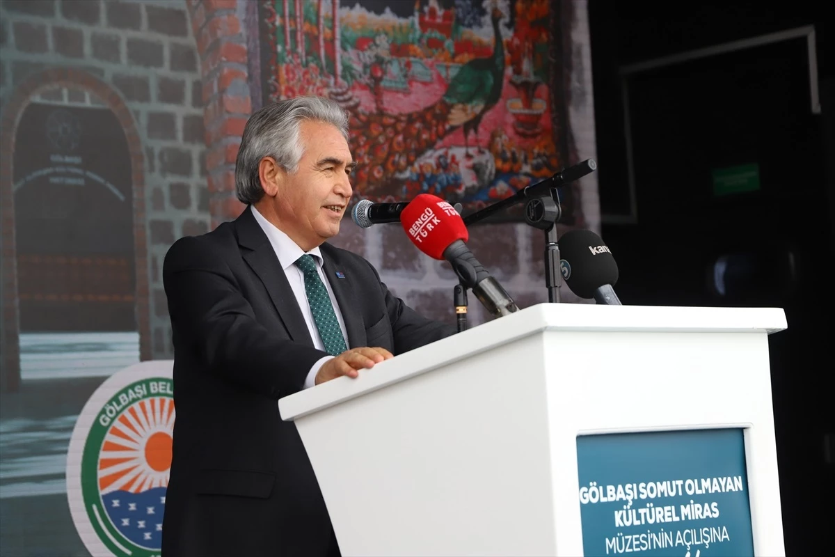 Ankara’da Gölbaşı Somut Olmayan Kültürel Miras Müzesi Açıldı