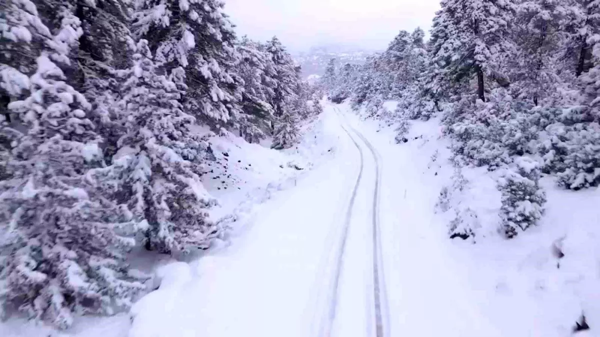 Çameli’de Kar Manzaraları