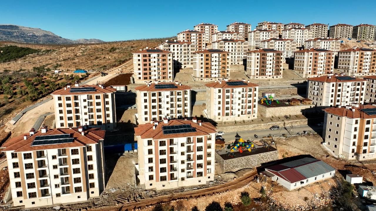 Deprem bölgesinde 201 bin konutun yapımı tamamlandı