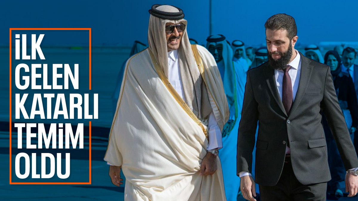 Suriye’ye kritik ziyaret: Katar Emiri Al Sani Şam’da