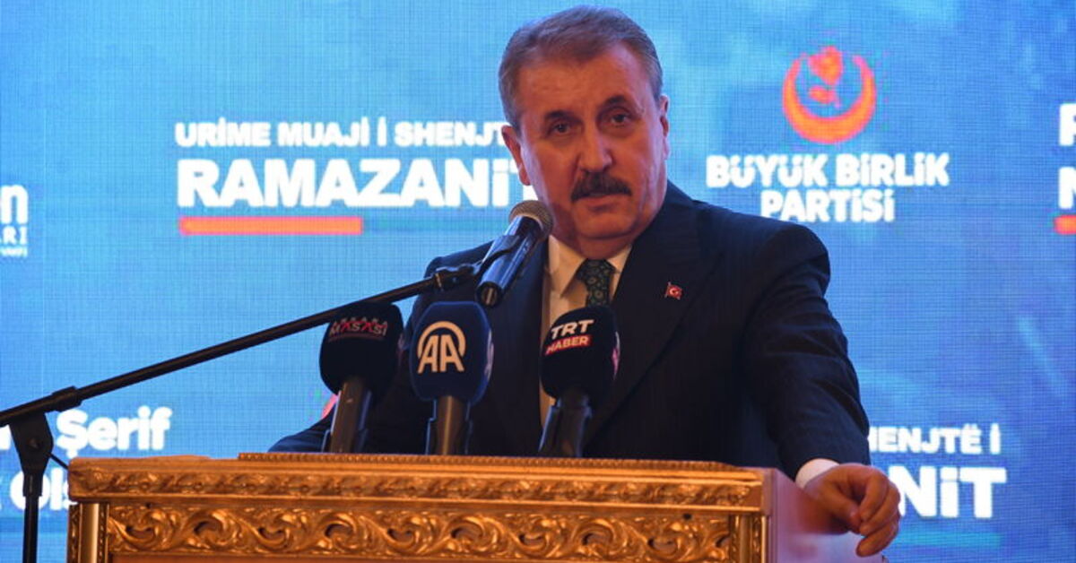 BBP Genel Başkanı Destici, Prizren’i ziyaret etti
